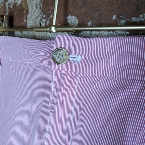 Tommy Hilfiger Red‎ & White Size 8 Striped Pants - Picture 4 of 7